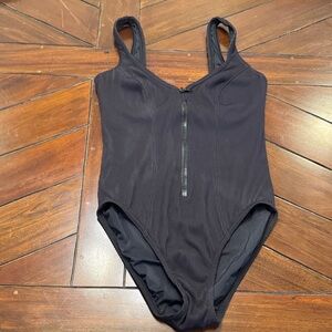 Black one piece